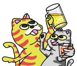 the cats life sticker #6083959