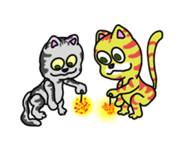 the cats life sticker #6083967