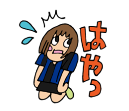 BLACK&BLUE  SOCCER TEAM sticker #6084092