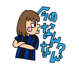 BLACK&BLUE  SOCCER TEAM sticker #6084108