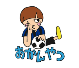 BLACK&BLUE  SOCCER TEAM sticker #6084120