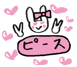 A lot of hearts. sticker #6084737