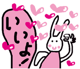 A lot of hearts. sticker #6084743