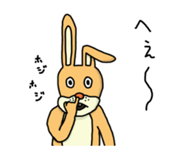 Daily life of Mr. rabbit sequel to sticker #6085144