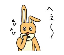 Daily life of Mr. rabbit sequel to sticker #6085144