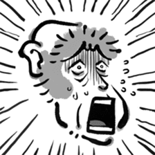 Animal-Caricature "monkey" sticker #6085620