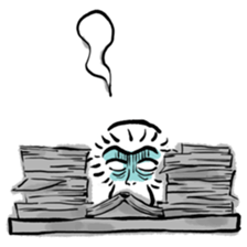 Animal-Caricature "monkey" sticker #6085639