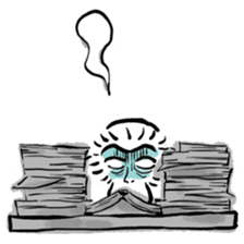 Animal-Caricature "monkey" sticker #6085639