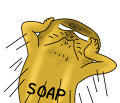 Mr. soap NO.2 sticker #6085893