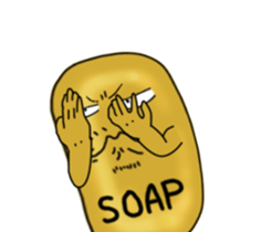 Mr. soap NO.2 sticker #6085912