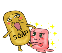 Mr. soap NO.2 sticker #6085921