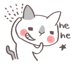 Hyperactive Cat (EN) sticker #6086332