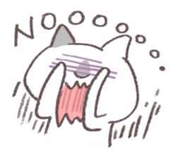 Hyperactive Cat (EN) sticker #6086336