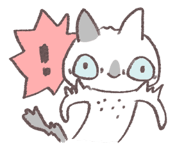 Hyperactive Cat (EN) sticker #6086339