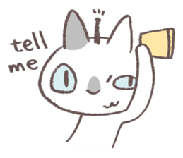 Hyperactive Cat (EN) sticker #6086341