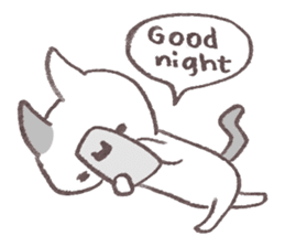 Hyperactive Cat (EN) sticker #6086345