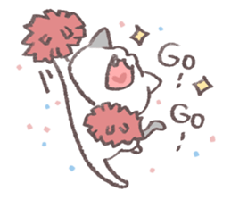 Hyperactive Cat (EN) sticker #6086346