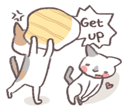 Hyperactive Cat (EN) sticker #6086353