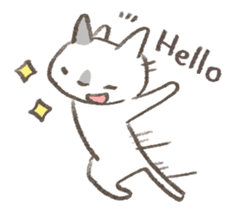 Hyperactive Cat (EN) sticker #6086363