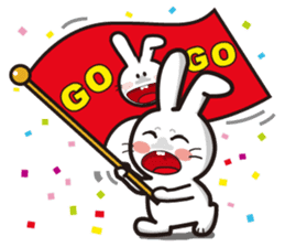 Tsai Tsai rabbit-Happy Life Part 2 sticker #6086728