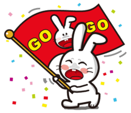 Tsai Tsai rabbit-Happy Life  Part 2 sticker #6086728