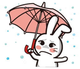 Tsai Tsai rabbit-Happy Life Part 2 sticker #6086730