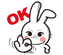 Tsai Tsai rabbit-Happy Life Part 2 sticker #6086734