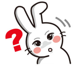 Tsai Tsai rabbit-Happy Life Part 2 sticker #6086736
