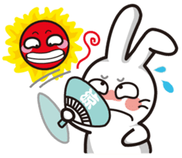 Tsai Tsai rabbit-Happy Life Part 2 sticker #6086742