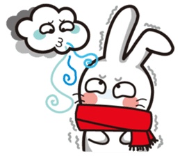 Tsai Tsai rabbit-Happy Life Part 2 sticker #6086743