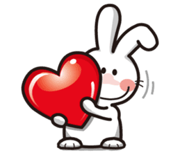 Tsai Tsai rabbit-Happy Life Part 2 sticker #6086746