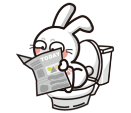 Tsai Tsai rabbit-Happy Life  Part 2 sticker #6086748