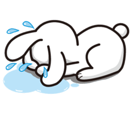 Tsai Tsai rabbit-Happy Life Part 2 sticker #6086755