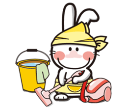 Tsai Tsai rabbit-Happy Life  Part 2 sticker #6086756