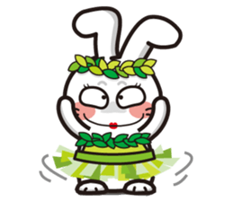 Tsai Tsai rabbit-Happy Life  Part 2 sticker #6086757
