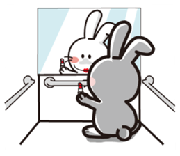Tsai Tsai rabbit-Happy Life  Part 2 sticker #6086762