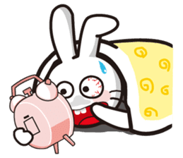 Tsai Tsai rabbit-Happy Life Part 2 sticker #6086763