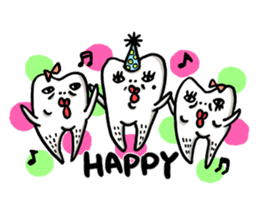 TOOTH BABY sticker #6087215