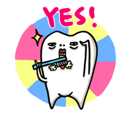 TOOTH BABY sticker #6087216