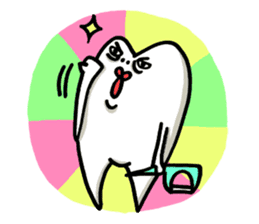 TOOTH BABY sticker #6087219