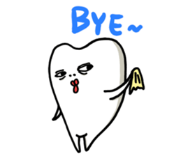 TOOTH BABY sticker #6087222