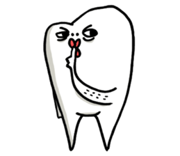 TOOTH BABY sticker #6087224