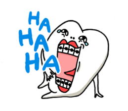 TOOTH BABY sticker #6087226