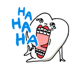 TOOTH BABY sticker #6087226