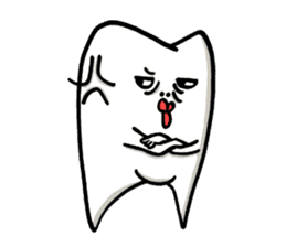TOOTH BABY sticker #6087227