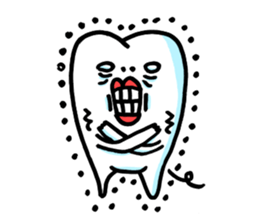 TOOTH BABY sticker #6087228