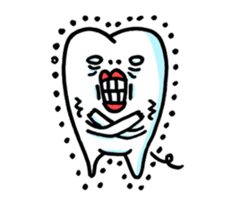 TOOTH BABY sticker #6087228