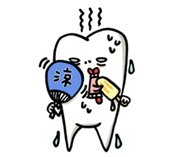 TOOTH BABY sticker #6087229