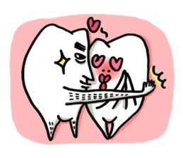 TOOTH BABY sticker #6087230