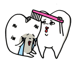TOOTH BABY sticker #6087232